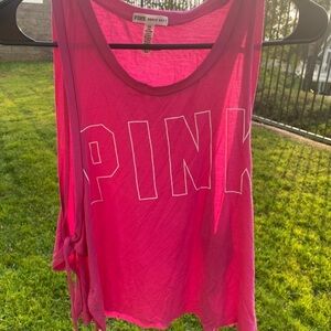 PINK HOT PINK TANK , used​​